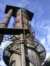 industry tower chimney halfweg stairs staircase lantern