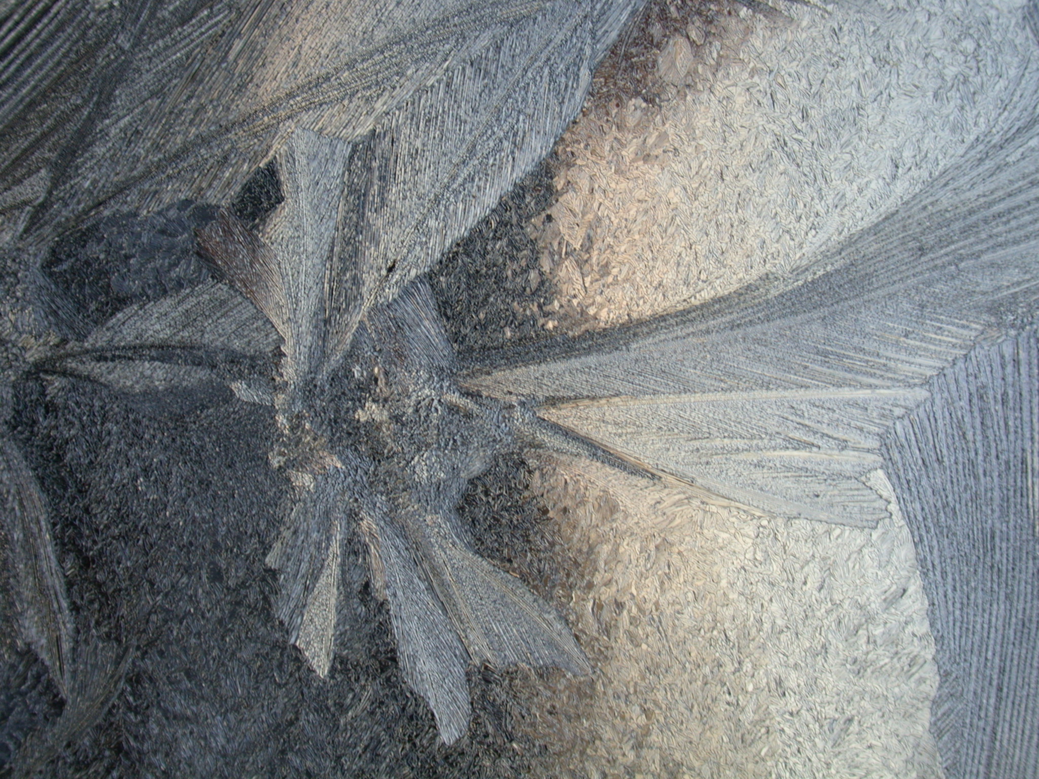 ice on window flower frozen cold winter christmass