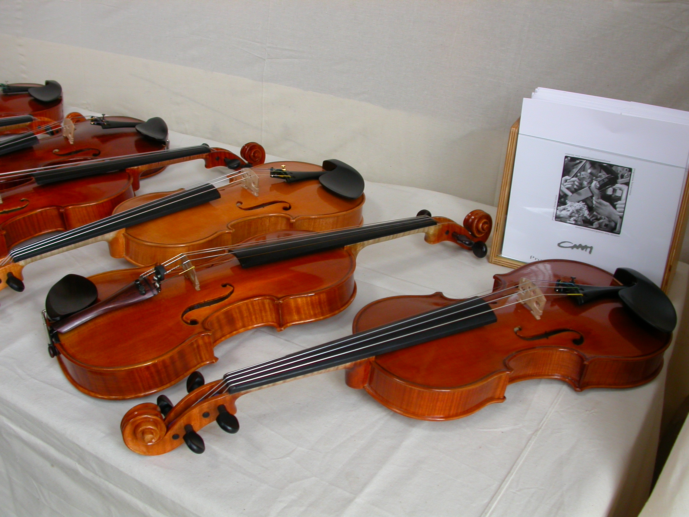 paul violins at the instrument making school craft crafting music