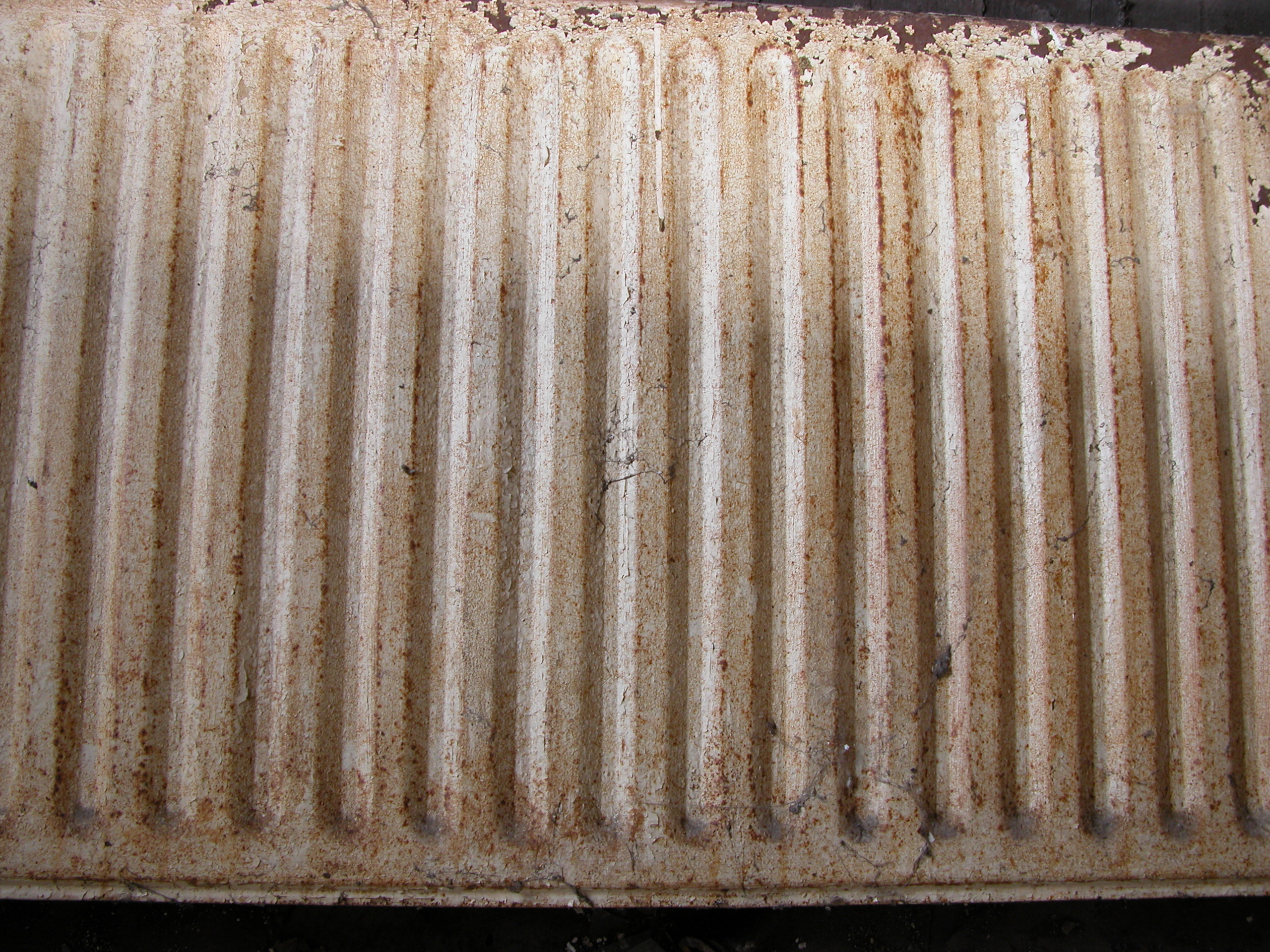 radiator old paint chipped rusty