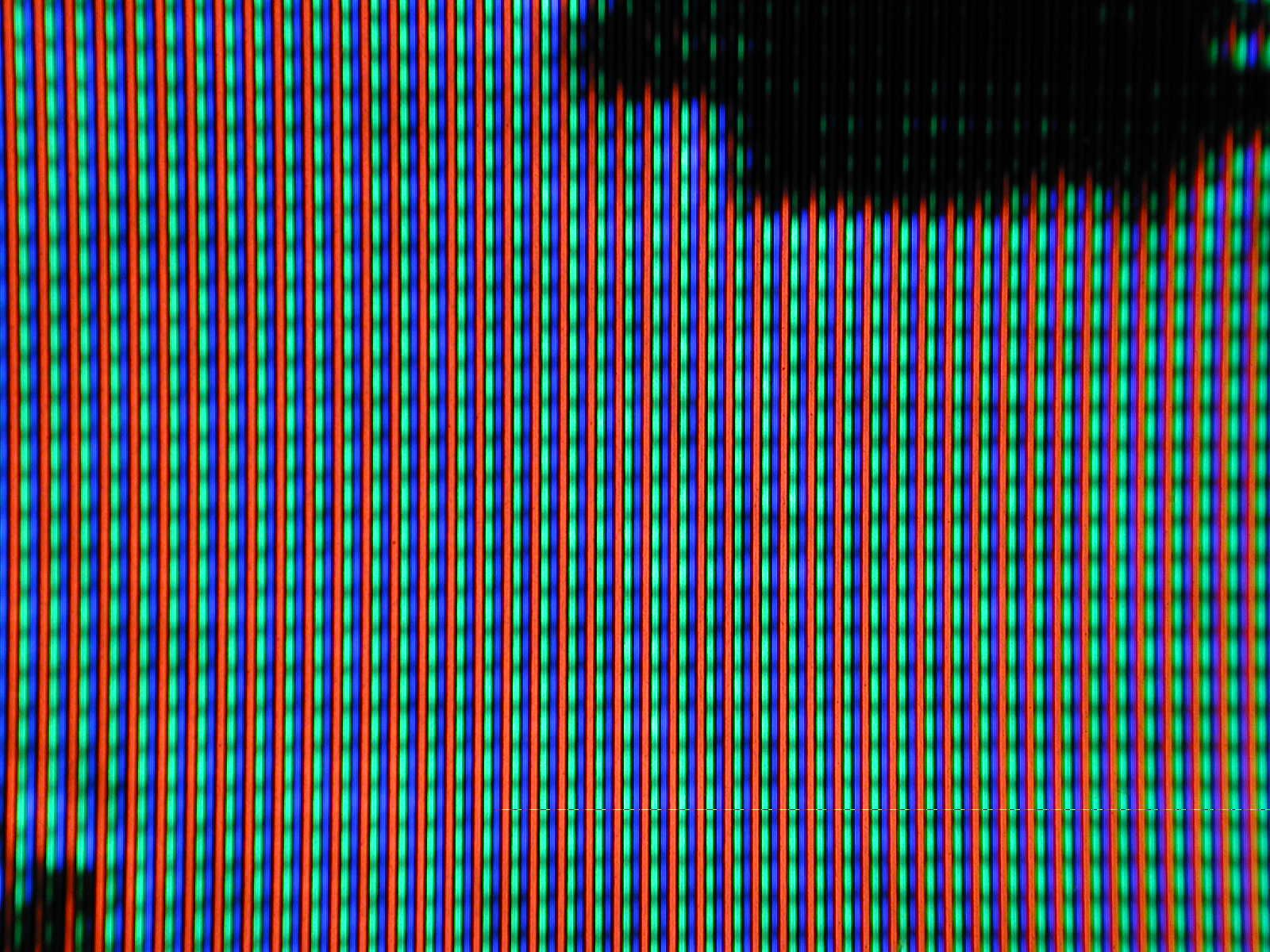 rgb red green blue tv tellie television macro close pattern pixels