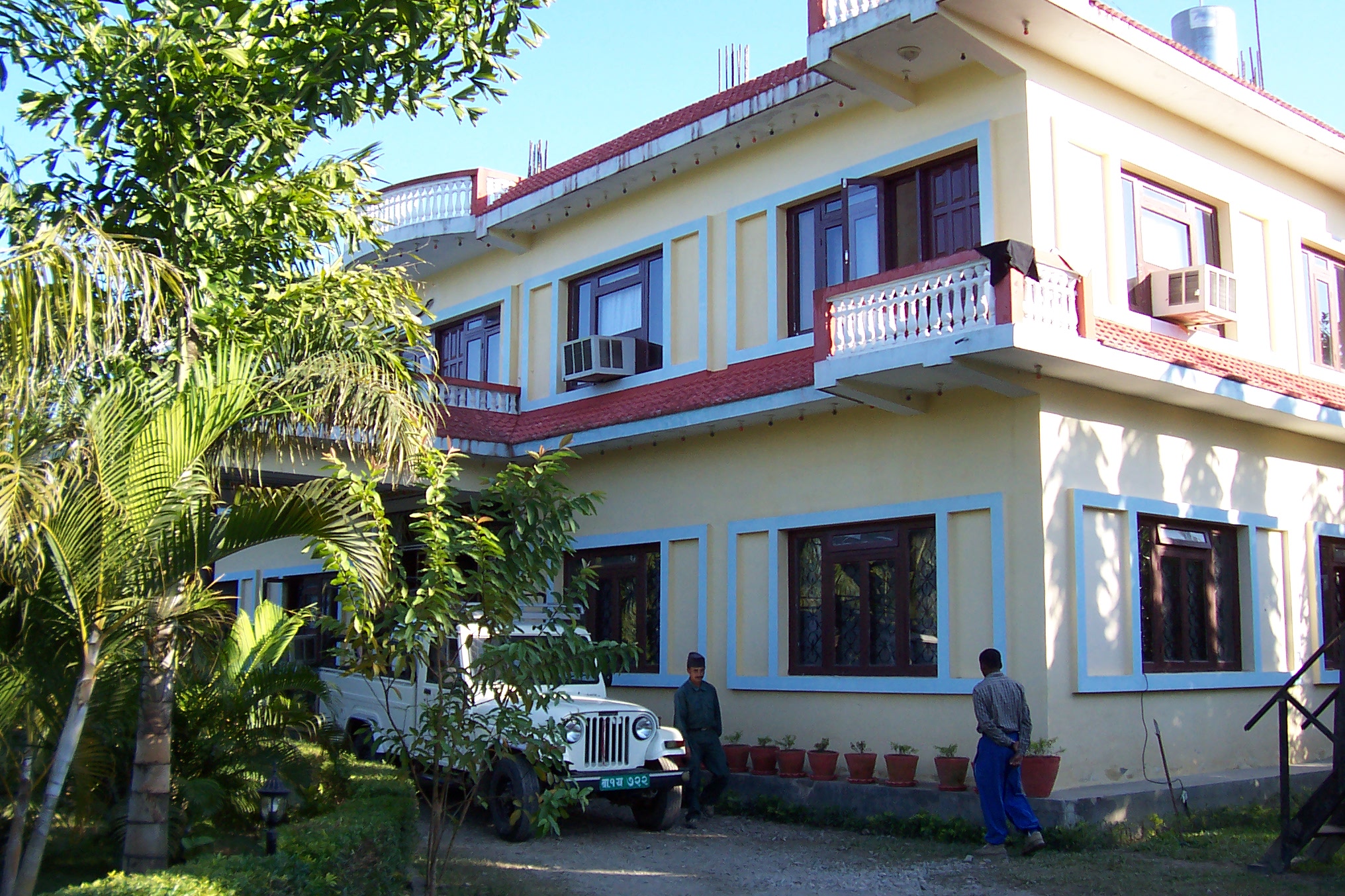 annet asian architecture building jeep