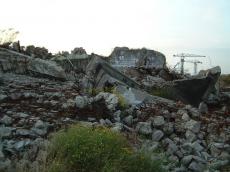 maartent rubble architecture exteriors concrete cityscape ghosttown demolished demolishion debry