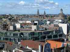 maartent town city roof roofs towers church panorama