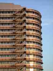 architecture exteriors stairs staircase amsterdam hotel windows walls glass office