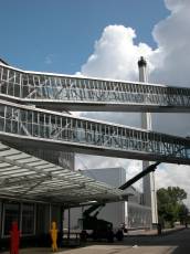modern architecture walkways stairs
