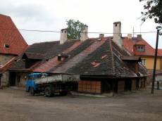 old farm house truck chimney chimneys exterior architecture