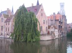 dario medieval town water houses tower