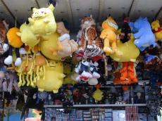 pluche fluffy funfair toys teddybear picachu garfield animals prize prizes tiger