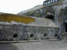 architecture exterior fortress fort pampus moss concrete weathered