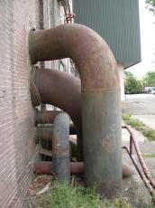architecture exteriors pipe pipes industry drain drains halfweg