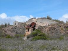 jacco curacao architecture exteriors abandoned ruin ruins shrubs