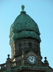 tower clock dome