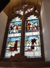 window stained stainedglass church cathedral biblical gothic architecture interiors glass vickysheperd