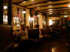 eva pub restaurant soup eating establishment restaurant warm cozy