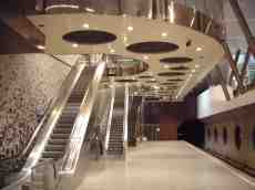 maartent train station chrome metal steel archtitecture