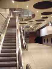 maartent escalator modern architecture interior