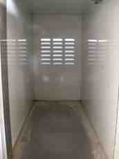 metal locker white inside