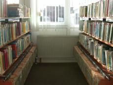 architecture interiors school university library book books shelf shelves
