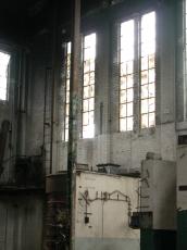 architecture interiors abandoned factory industry windows hall