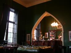 architecture interiors castle library ireland living bar chesterfield arch