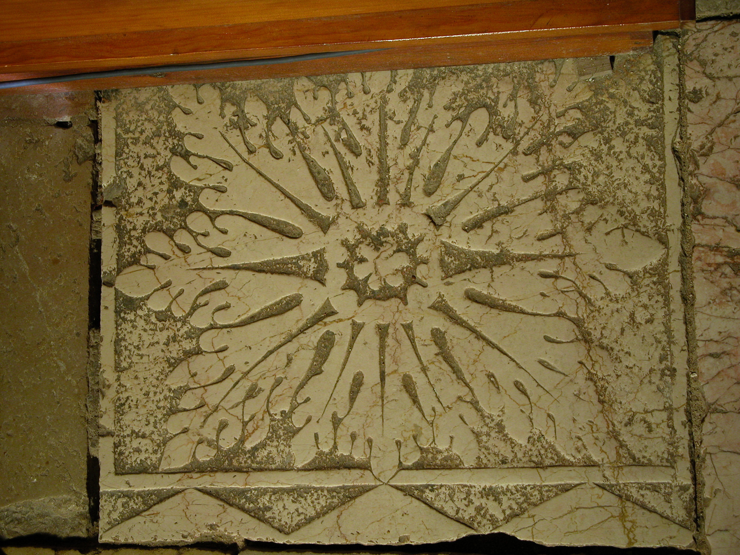 tile decorated