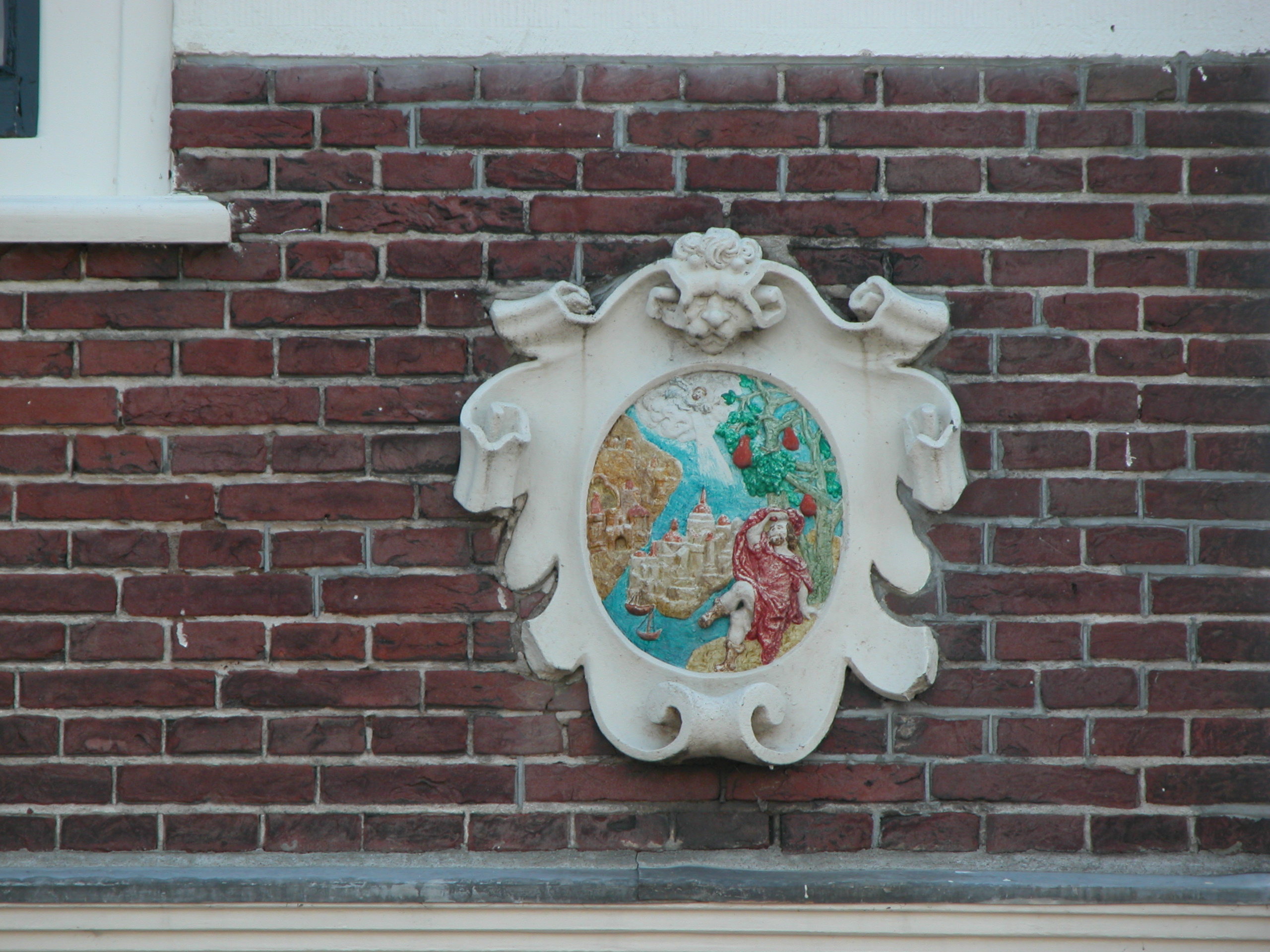 art sculptures voc wic ornament shield heraldry