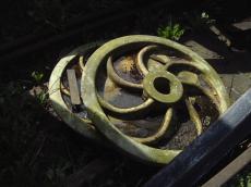 maartent wheel wheels art sculptures spiral