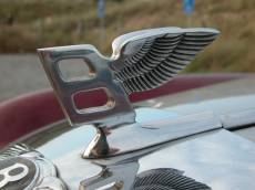 sculpture logo chrome car 