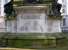 art sculptures statue plaque text engraving