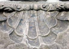 shell scupture ornament stone