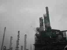 industry architecture exteriors chimney chimneys petrochemical petro chemical fume fumes metal