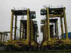 construction industry made in finland yellow crane cranes