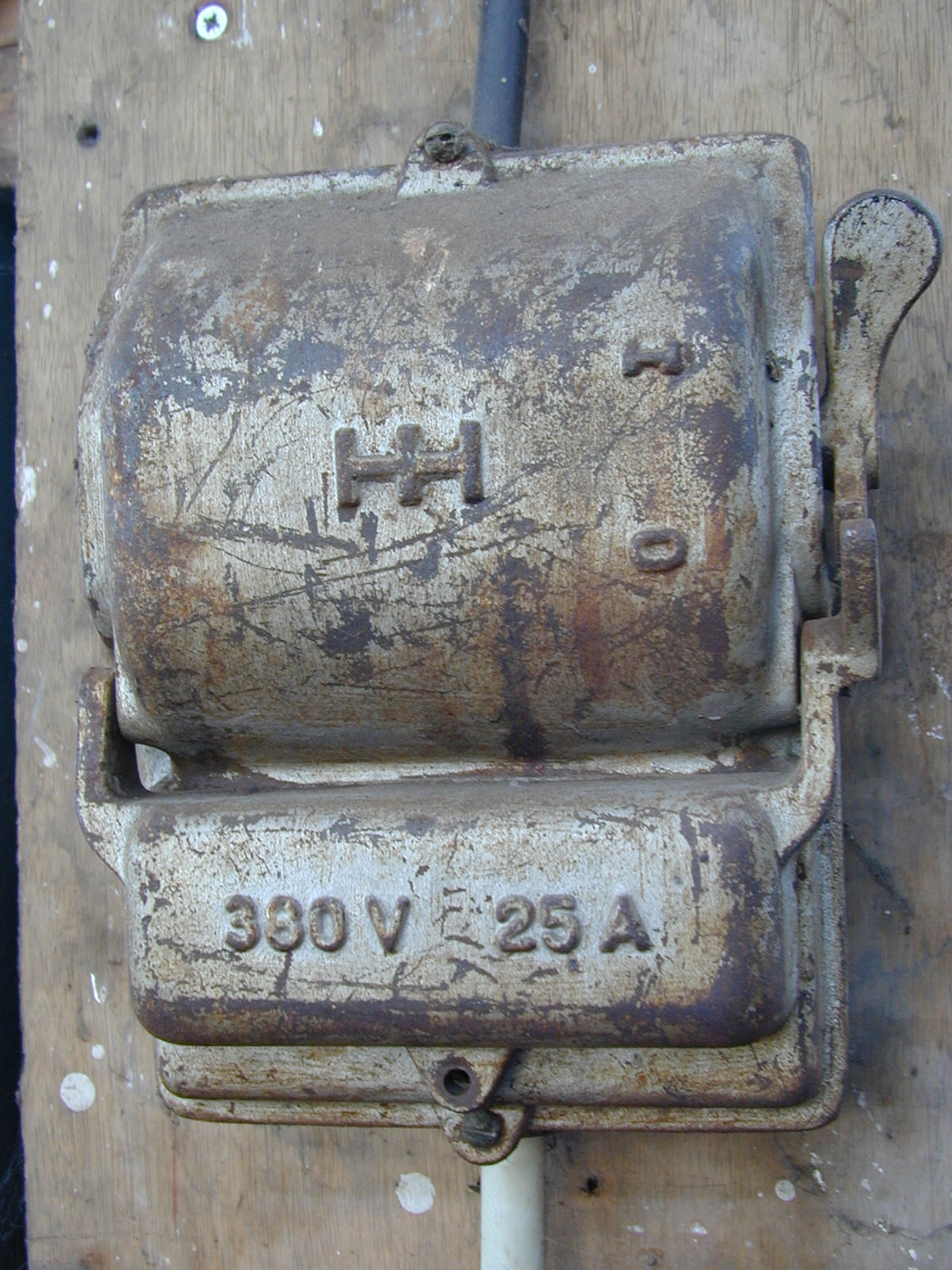 lever switch handle iron steel metal