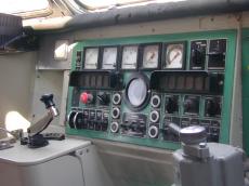 train cockpit panel controls meters dashboard dials