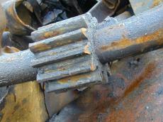 gear metal scrapheap wet grease greasy mechanics