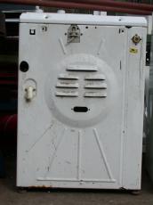 whasing machine back plating white metal hull painted