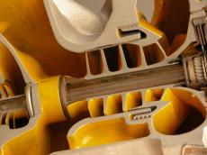 mechanic mechanical shape shapes alien orange machinery