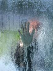 humanparts hand water waterfall fingers glasswall glass ring