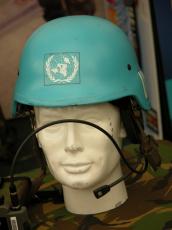 helmet puppet face microphone un map logo bluehelm blue peacekeeper peaceforces peace army