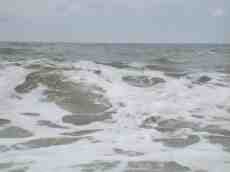 sea waves white caps ocean water