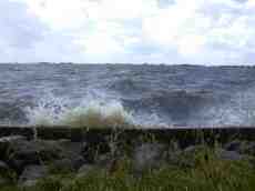water coast sea lake stormy spray waves