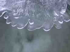 ice solid frozen rounded transparent white