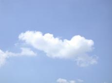 cloud sky blue fluffy