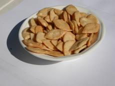 snack potato chips salted bowl food