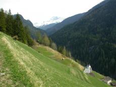 paul rolling hill hills slope sloping green grass alps winding roads