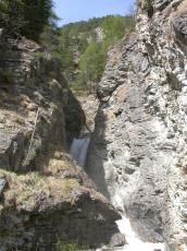 nature landscapes waterfall gorge rock rocks whitewater