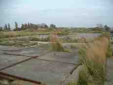 maartent industry terrain deserted concrete slabs