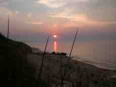 nature landscapes seascapes sunset dusk dawn sunrise normandie