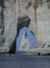 nature landscapes rock arch seascapes normandie france